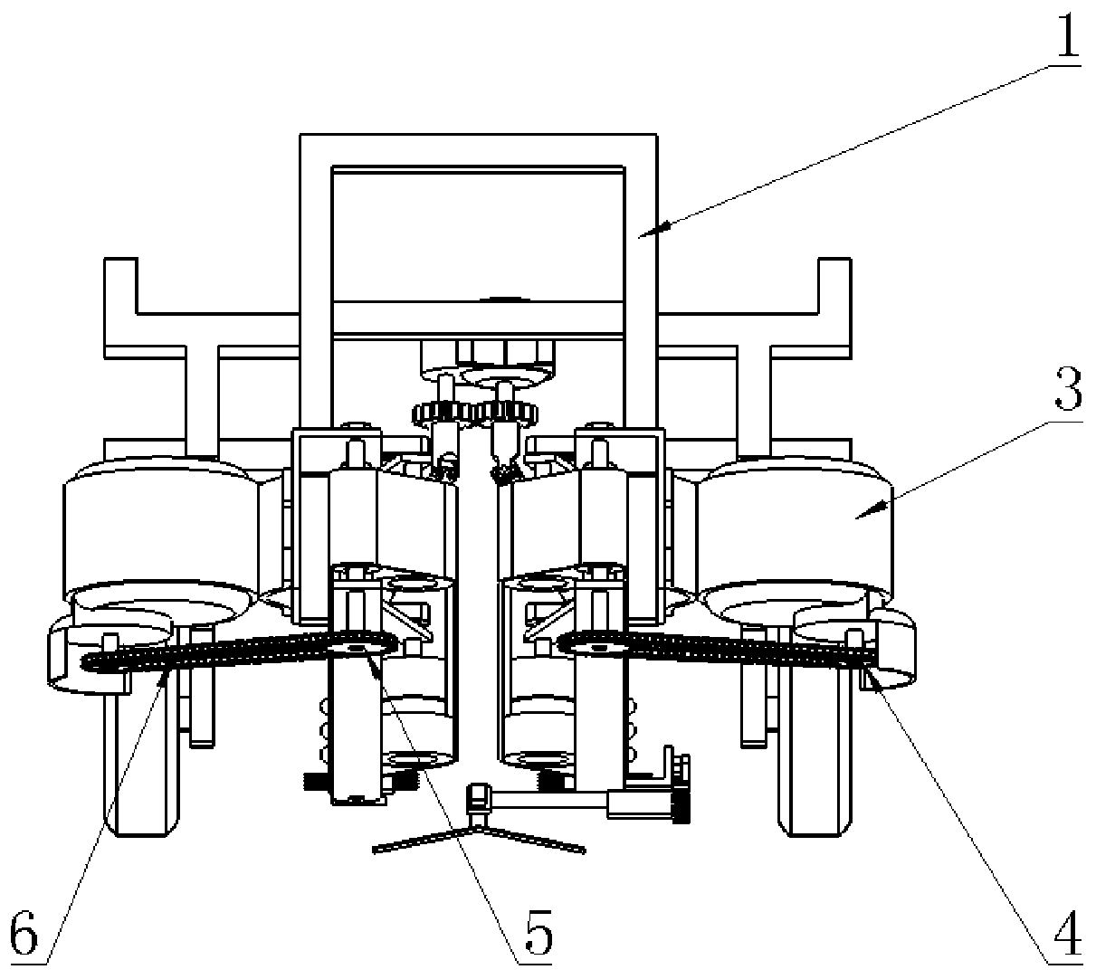 Actively-feeding green-leaf vegetable harvester and speed control method