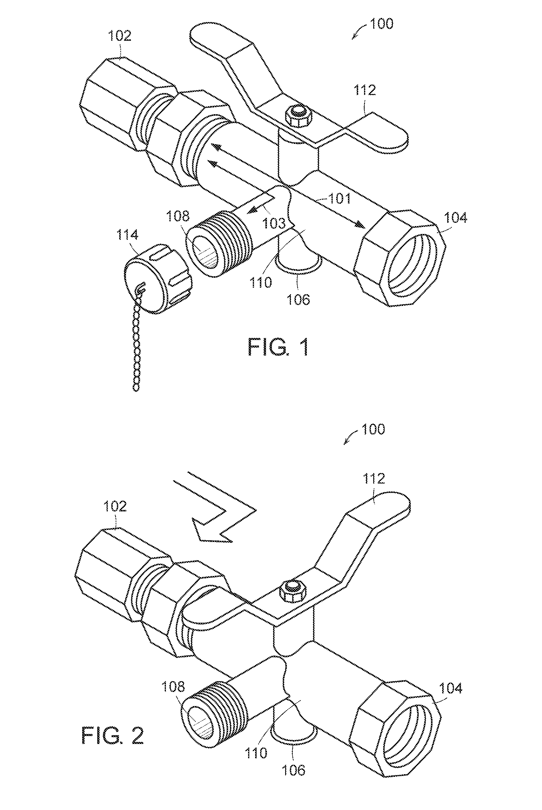 System for controlling fluid flow to an appliance