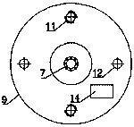 A device and method for continuously producing metal powder by multi-electrode plasma arc