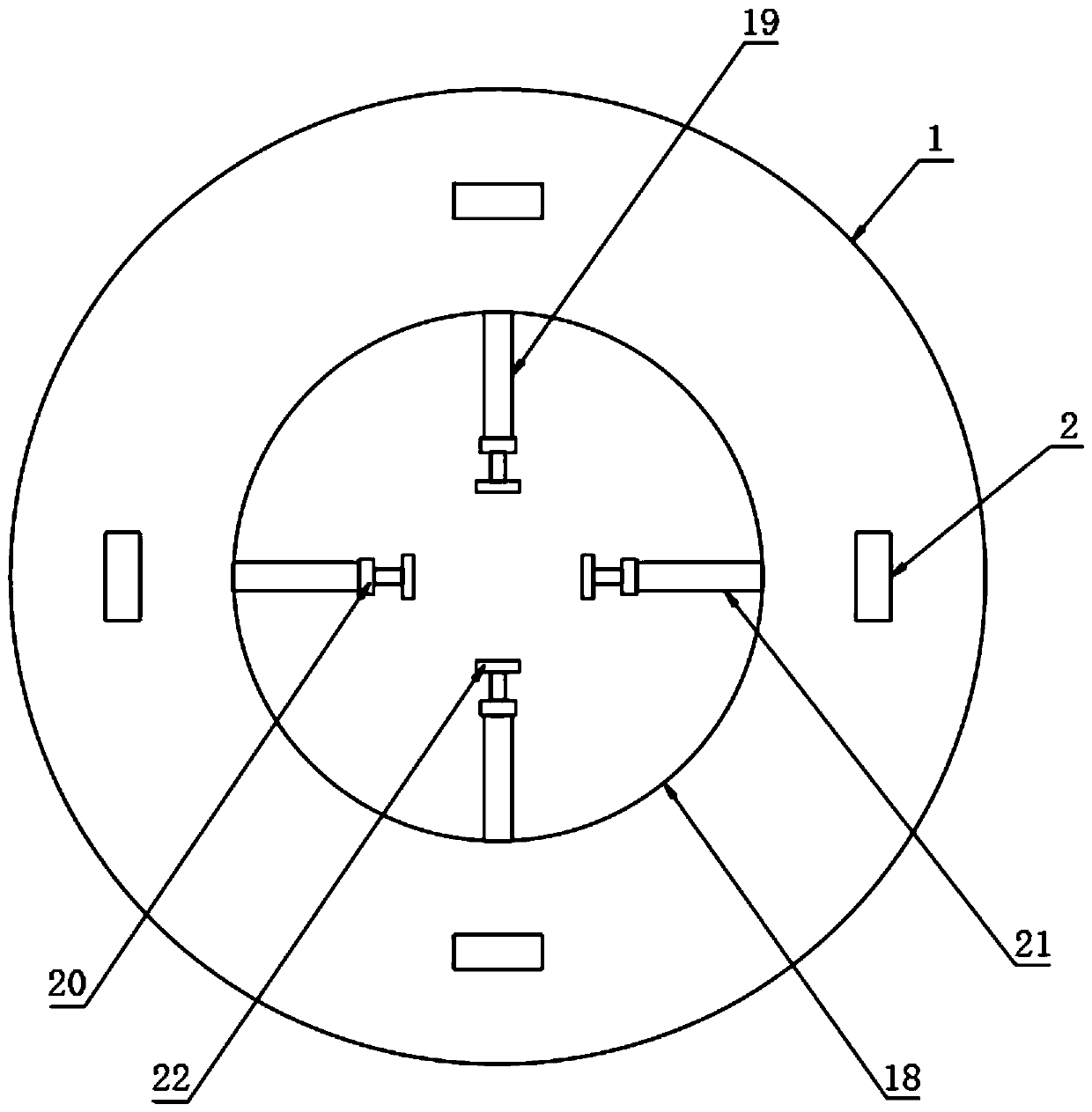 A special engraving device for fully automatic ceramic surface processing