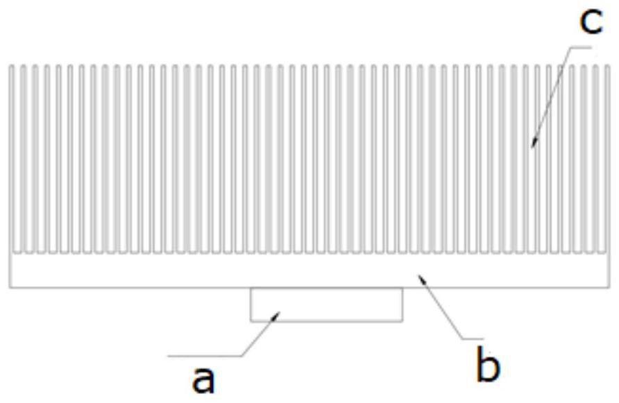 Separation insulation phase change radiator and heat dissipation method thereof