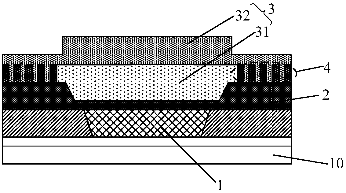 Organic light emitting diode (OLED) substrate and display device
