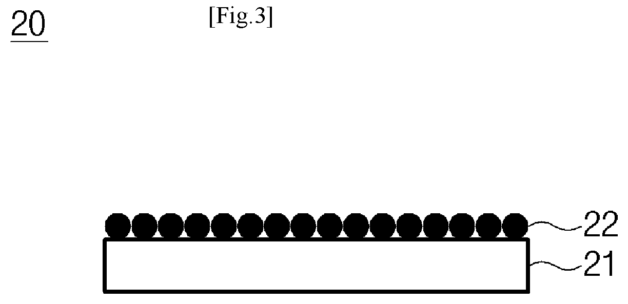 Memory device comprising biocompatible polymer nanoparticles, and manufacturing method therefor