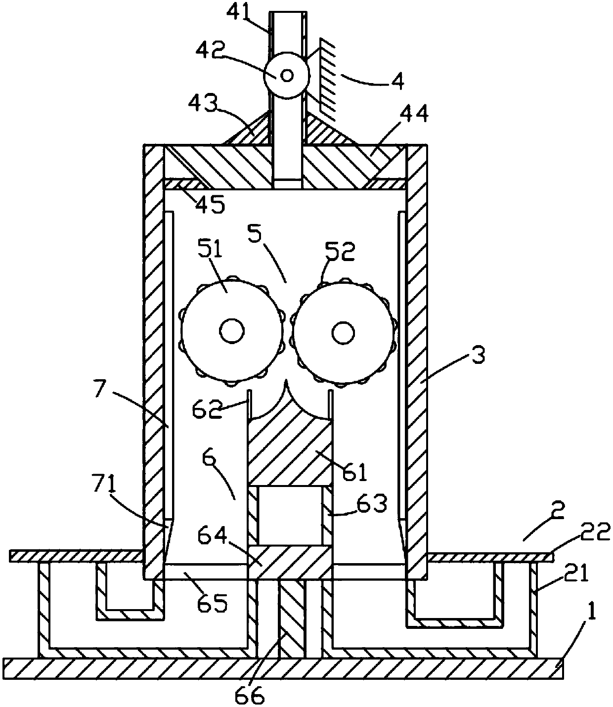 Device capable of effectively using static electricity to purify air