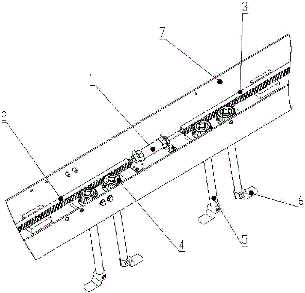 Intelligent material picking and releasing device of combing machine