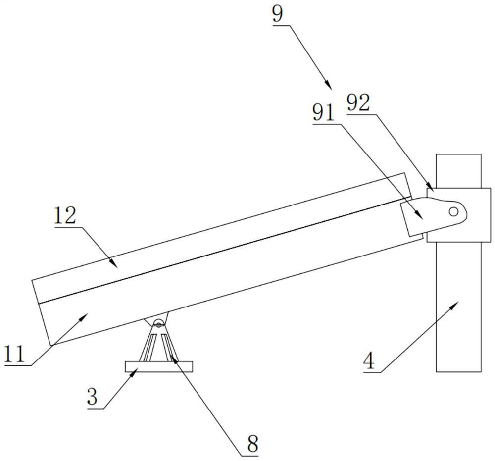 Latticed column efficient lowering device