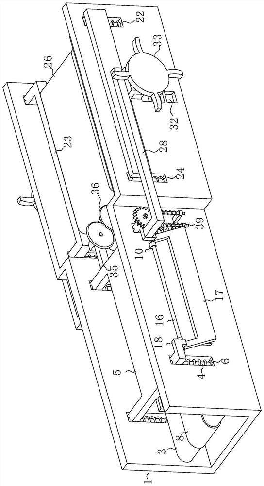 Ship steel plate cutting device