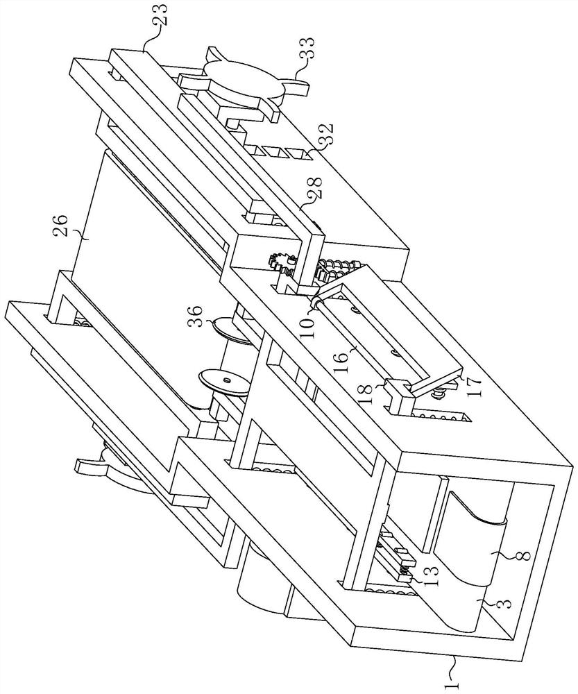 Ship steel plate cutting device