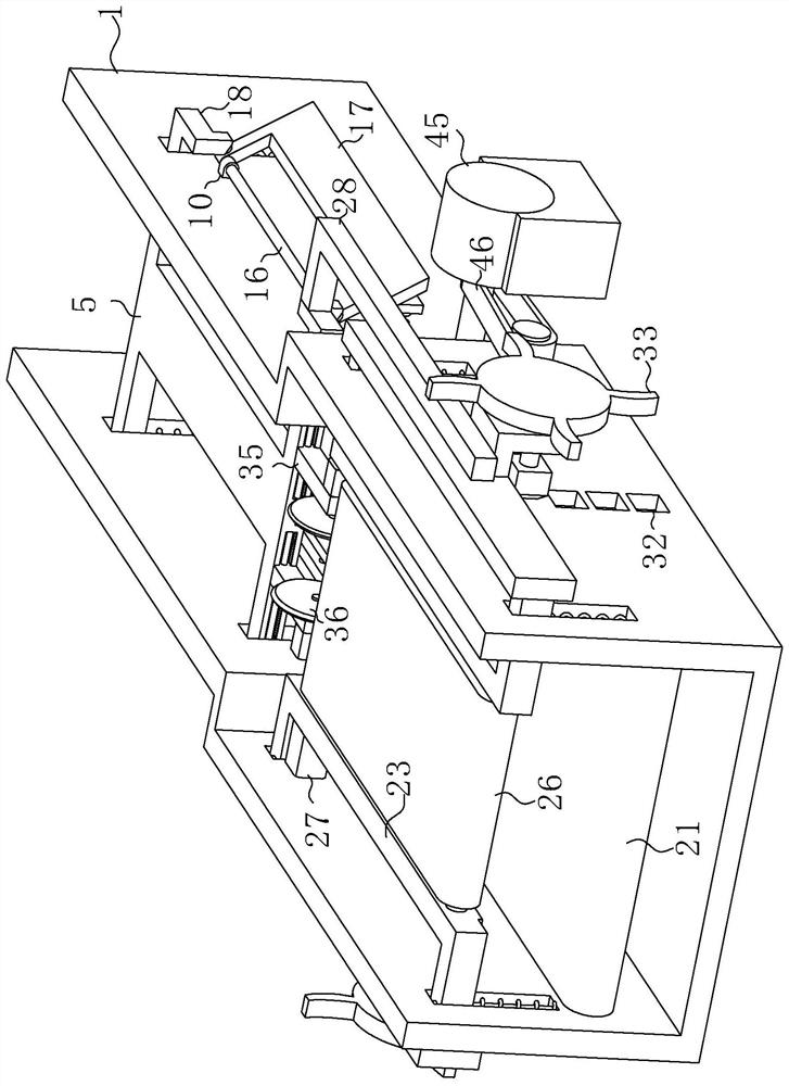 Ship steel plate cutting device