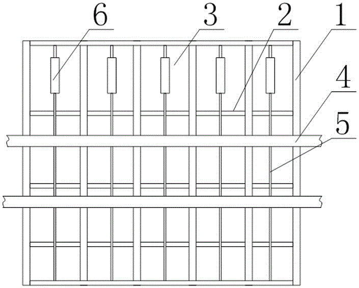 Integral type curtain wall structure