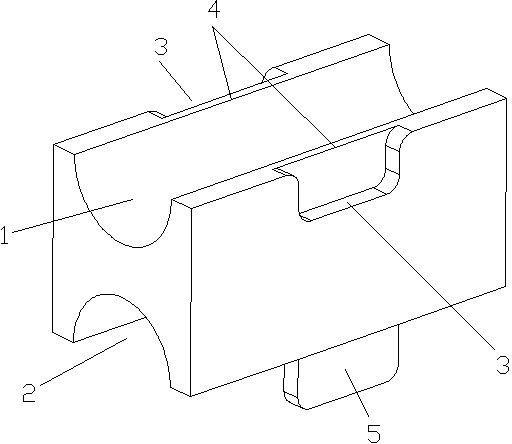 Pipe clamp for nuclear power steam generator U-shaped pipe