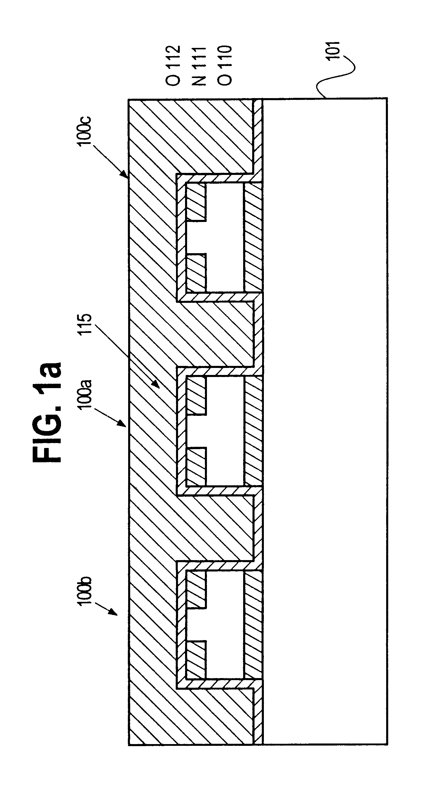 8 bit per cell non-volatile semiconductor memory structure utilizing trench technology and dielectric floating gate