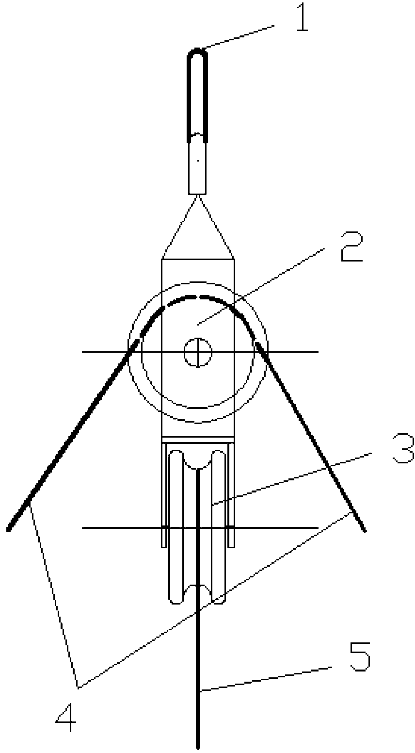 Butt-joint adjusting device of steel bar cage
