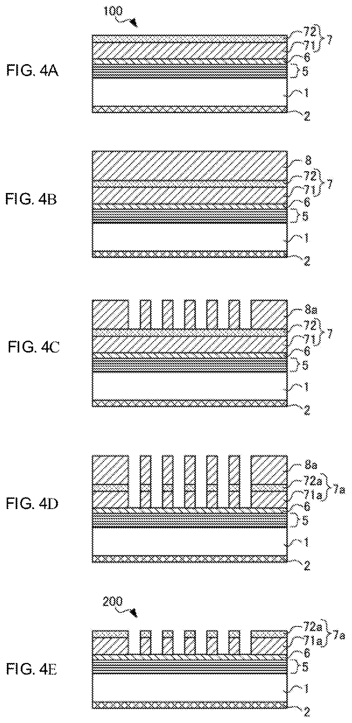 Substrate with multilayer reflective film, reflective mask blank, reflective mask, and method for producing semiconductor device