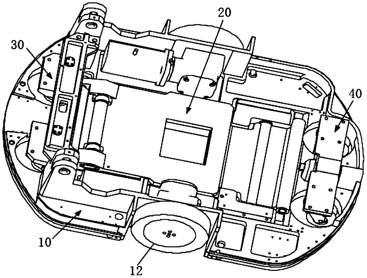 Chassis assembly and carrying vehicle
