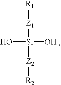 Polymers containing siloxane monomers