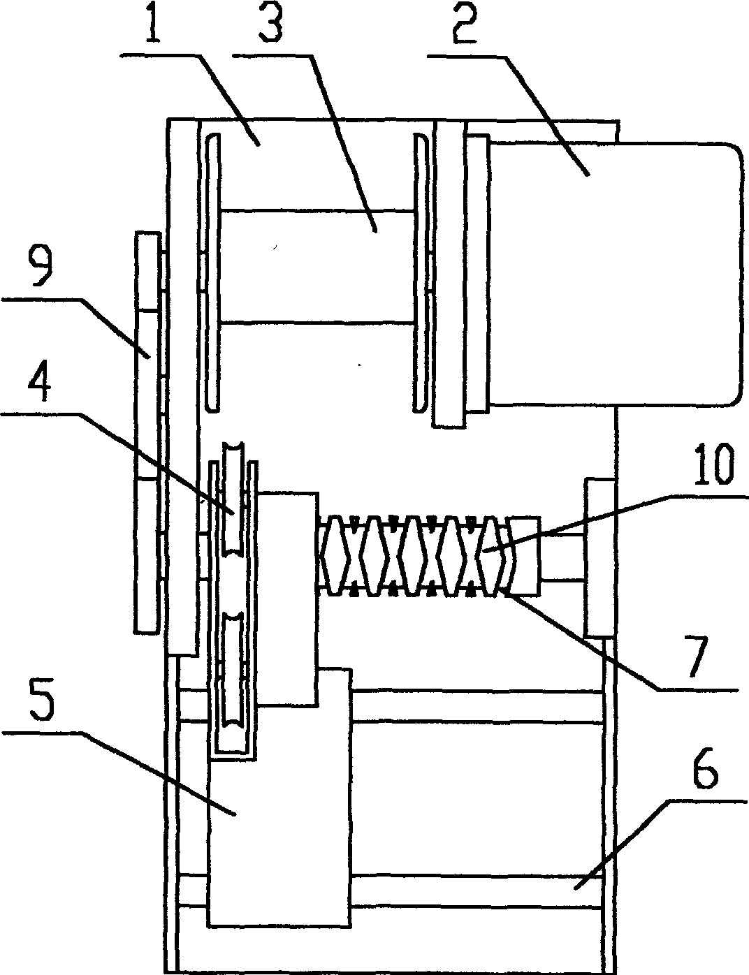 Winder of depth measurer