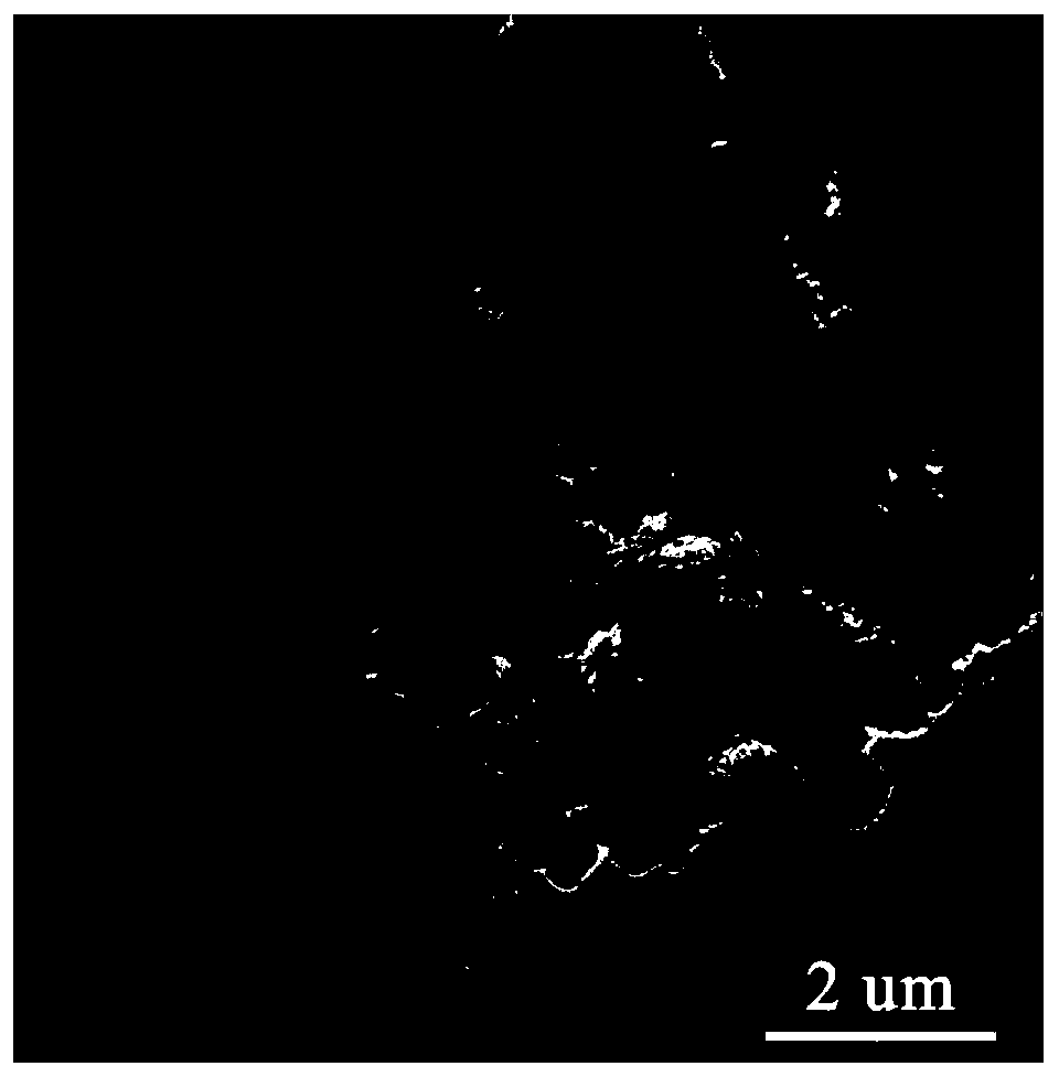 Nanostructured LiNbO3/graphene electrode material and preparation method thereof