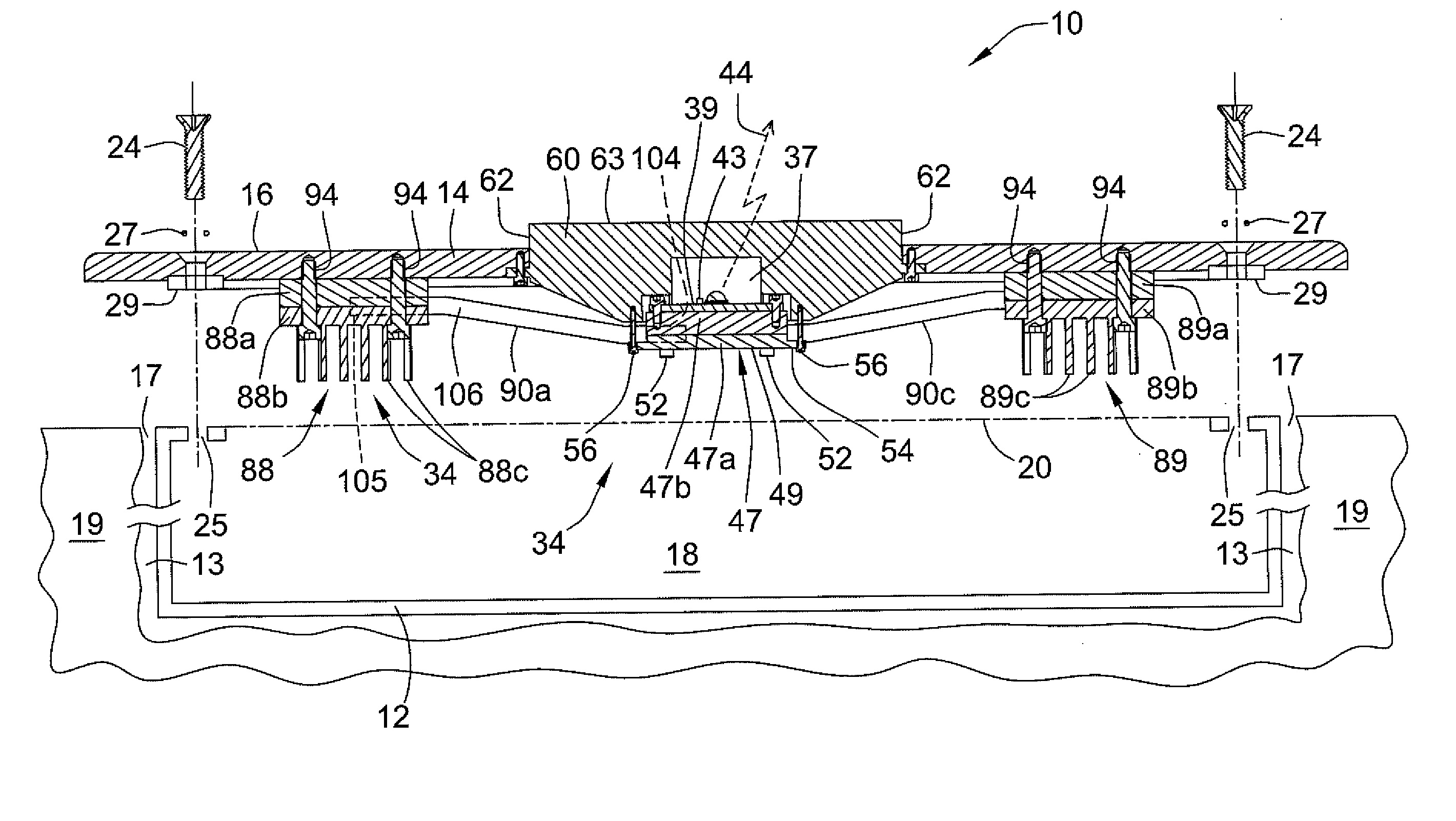 Thermally managed LED recessed lighting apparatus
