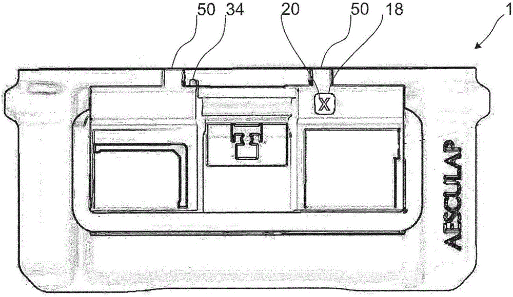 Sterilization indicator for a sterile container