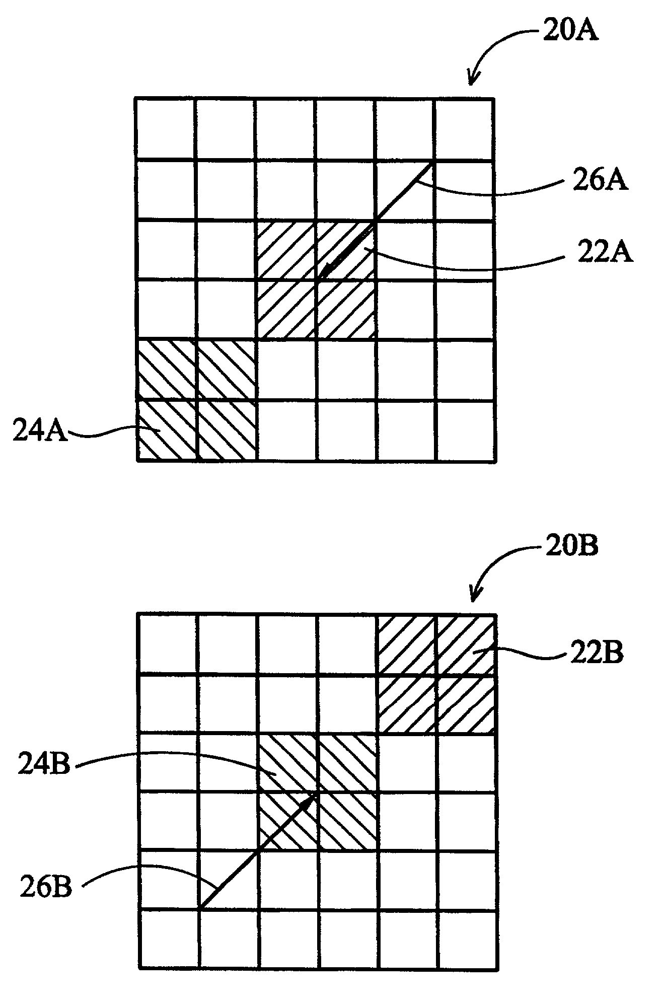 Method for detecting movement of image sensors