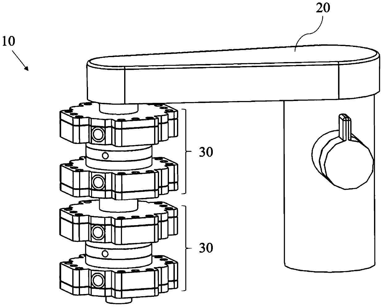 Water tap direct-connected flash refrigerator and its assembly