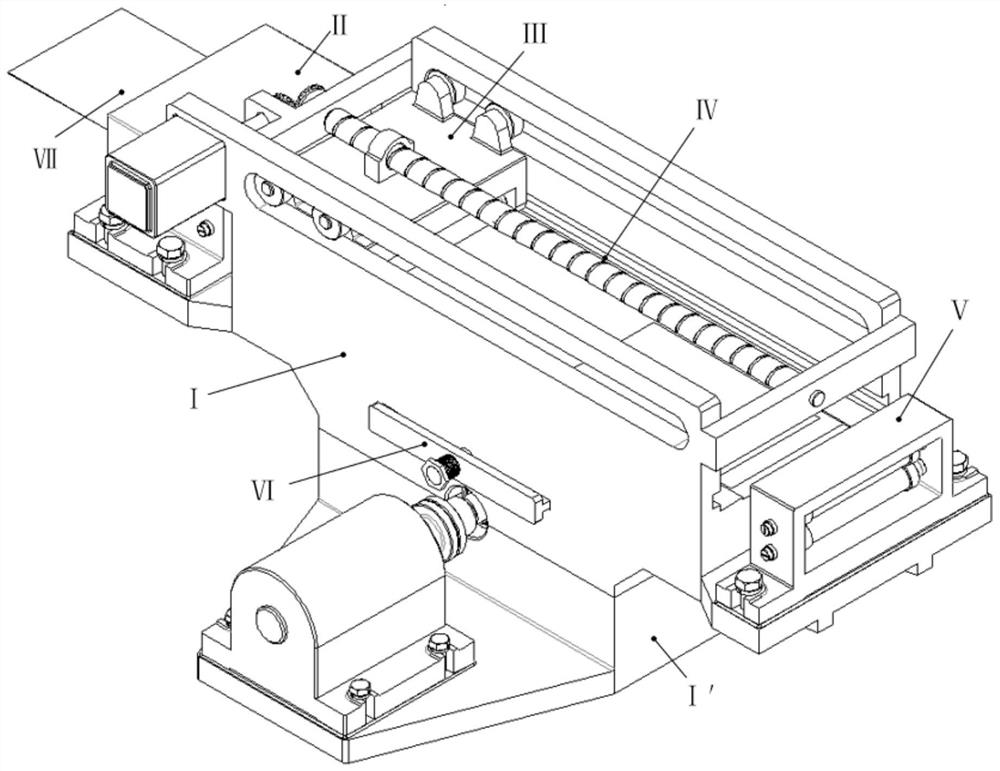 Reciprocating forming equipment for fuel cell metal polar plate