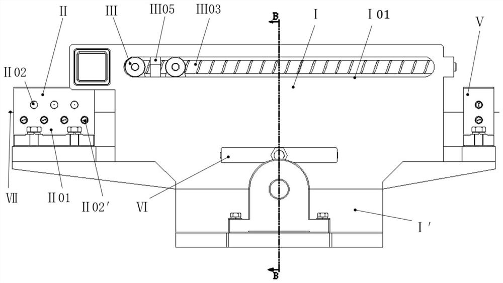 Reciprocating forming equipment for fuel cell metal polar plate