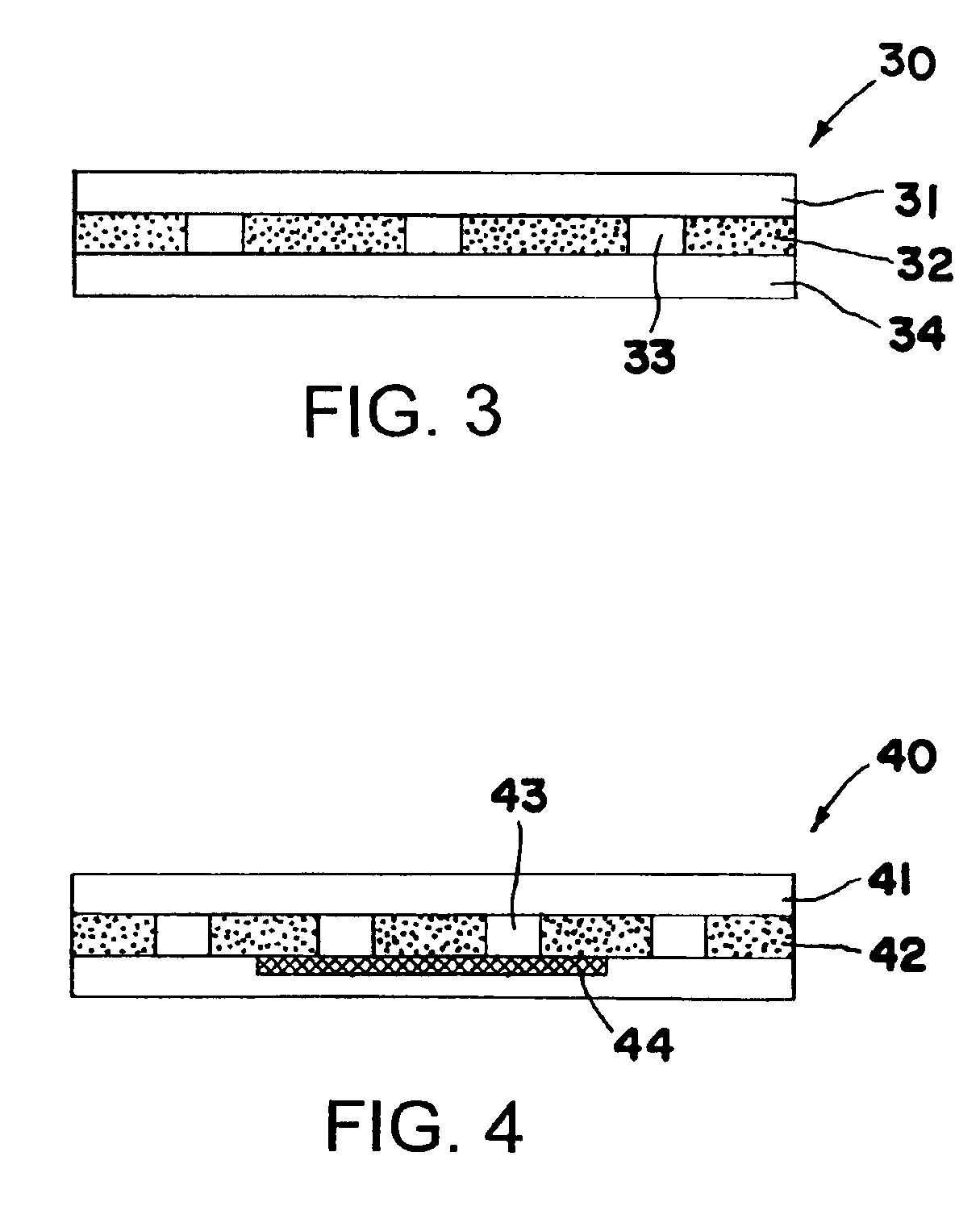 Pattern coated adhesive article