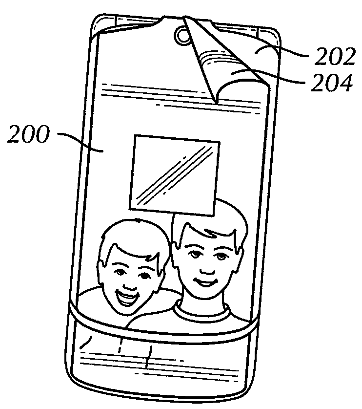 Adhesive cover for consumer devices
