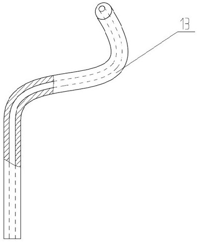 A jet electrodeposition nozzle and its method for manufacturing seamless metal pipe