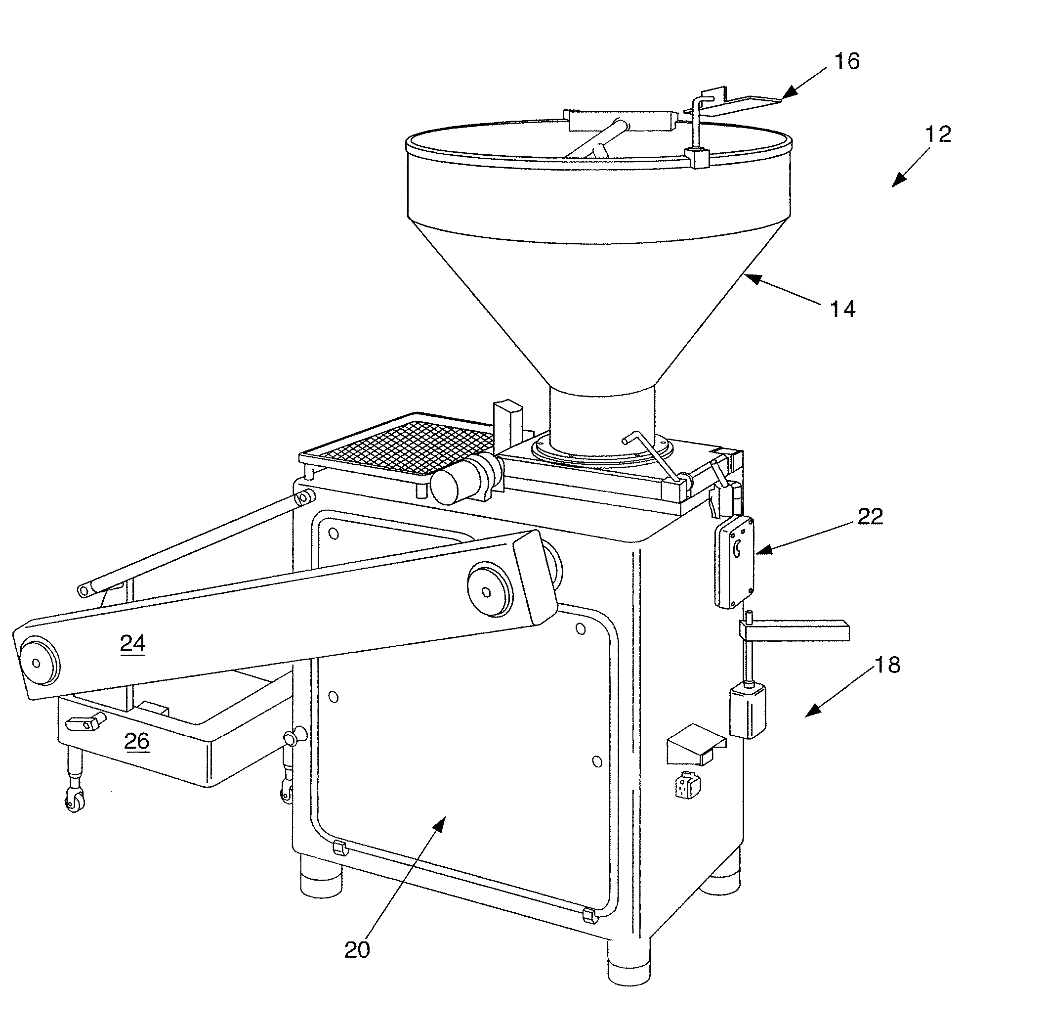 System and method for production of exact weight ground meat