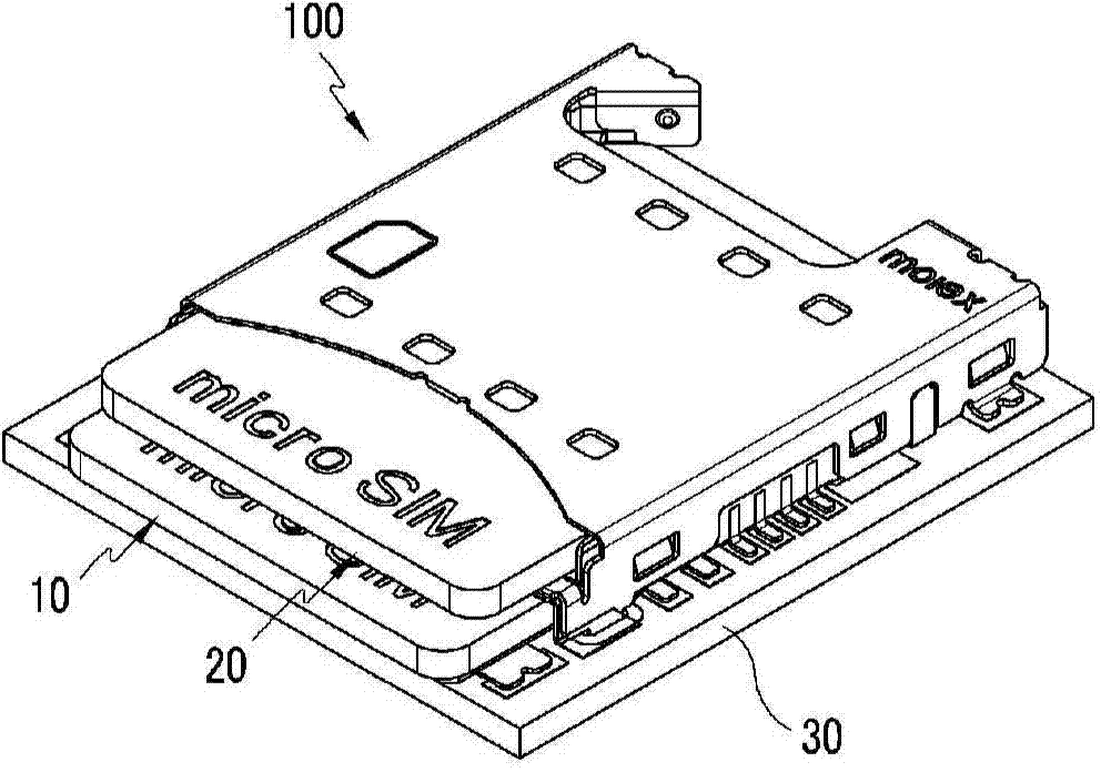 Dual card type socket and assembly method thereof