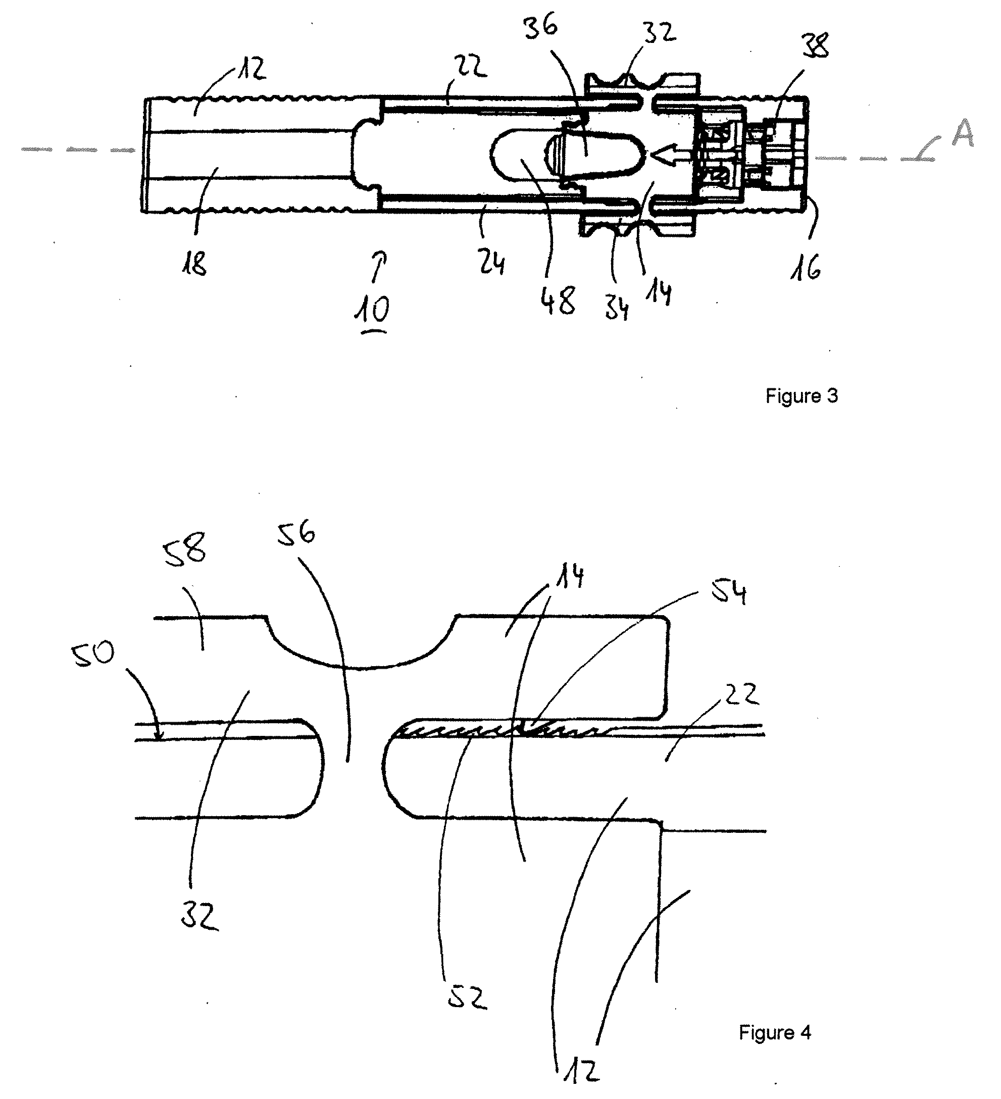 Container for a medical instrument or implant, in particular for a dental instrument or a dental implant
