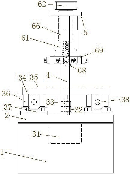 A high-efficiency electrochemical electrode polishing machine and its use method