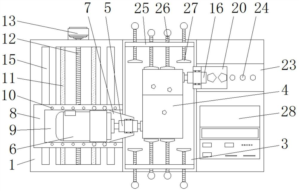 A Reducer Test Bench Convenient for Speed ​​Calculation