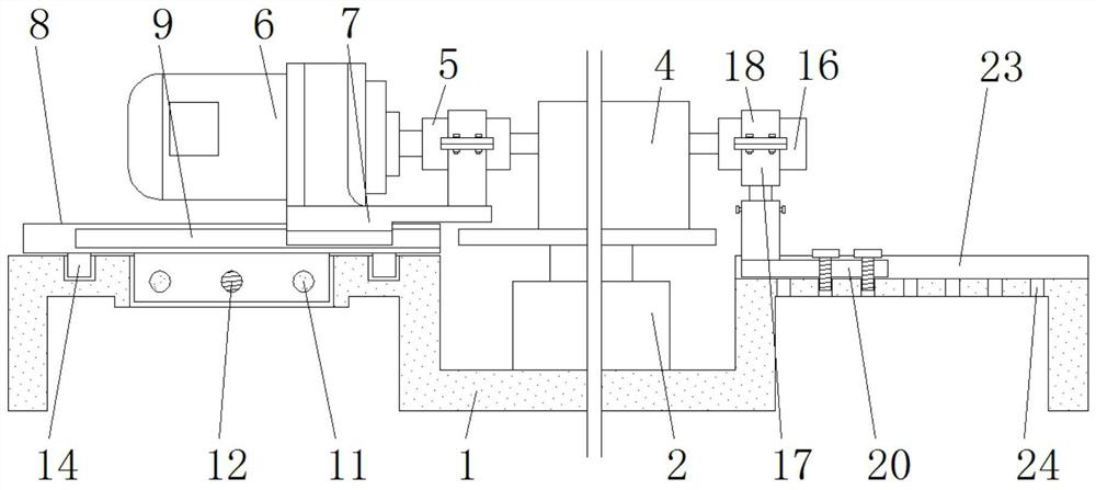 A Reducer Test Bench Convenient for Speed ​​Calculation