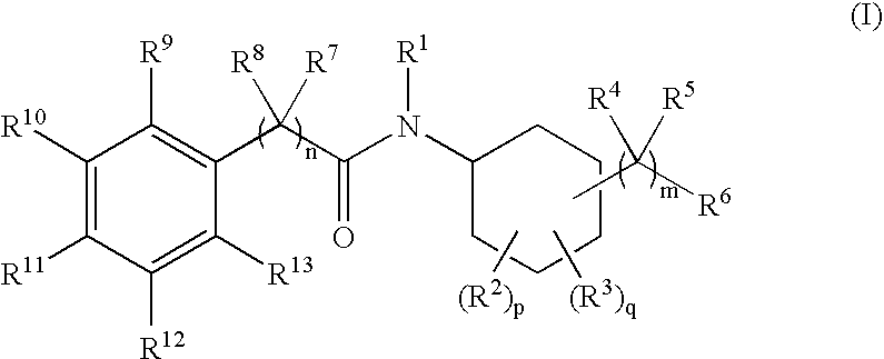 N-cyclohexyl benzamides and benzeneacetamides as inhibitors of 11-beta-hydroxysteroid dehydrogenases