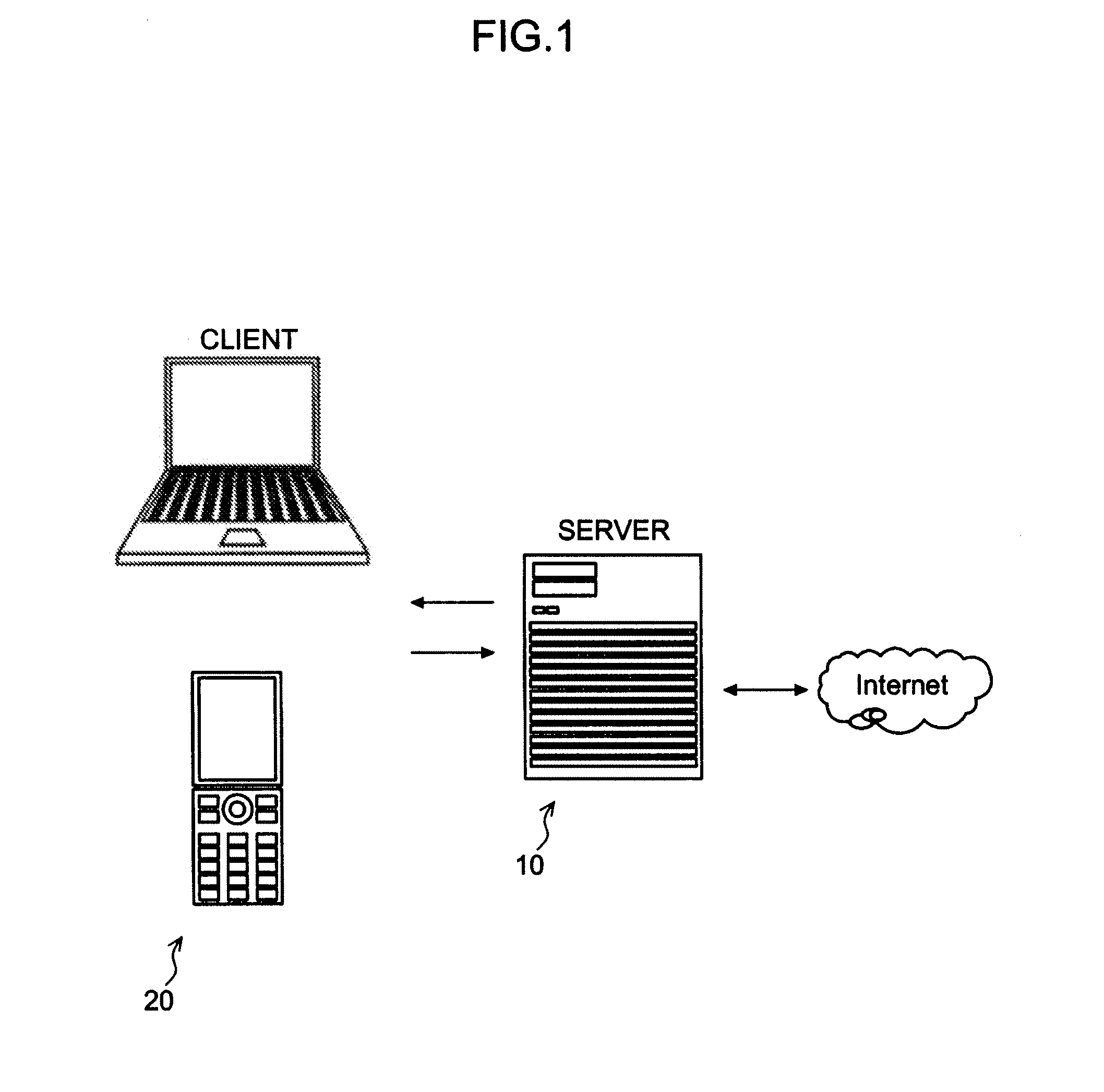 Browsing system, server, and text extracting method