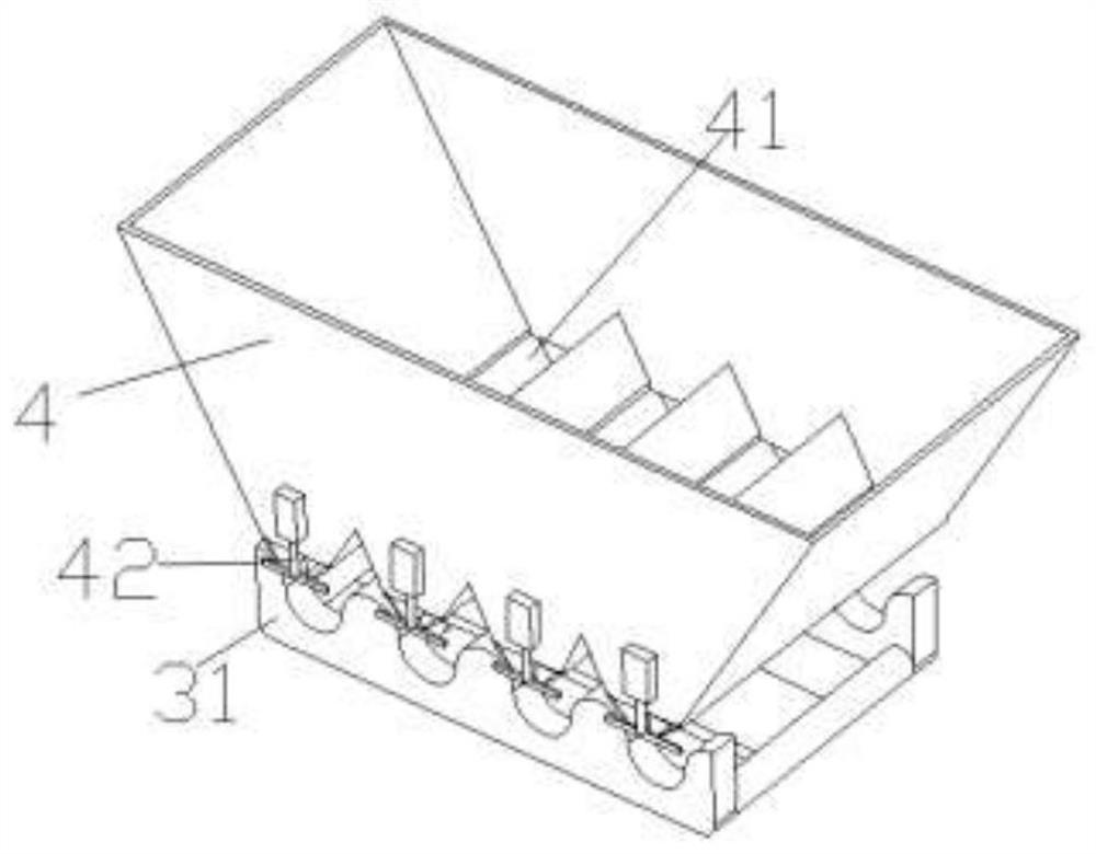 A test tube automatic cleaning device for laboratory