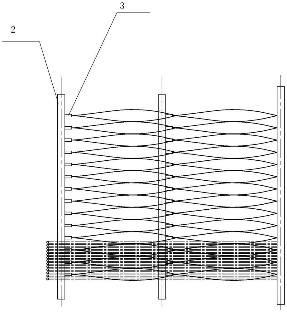 A kind of method for smoke screen protection of boiler flue gas side