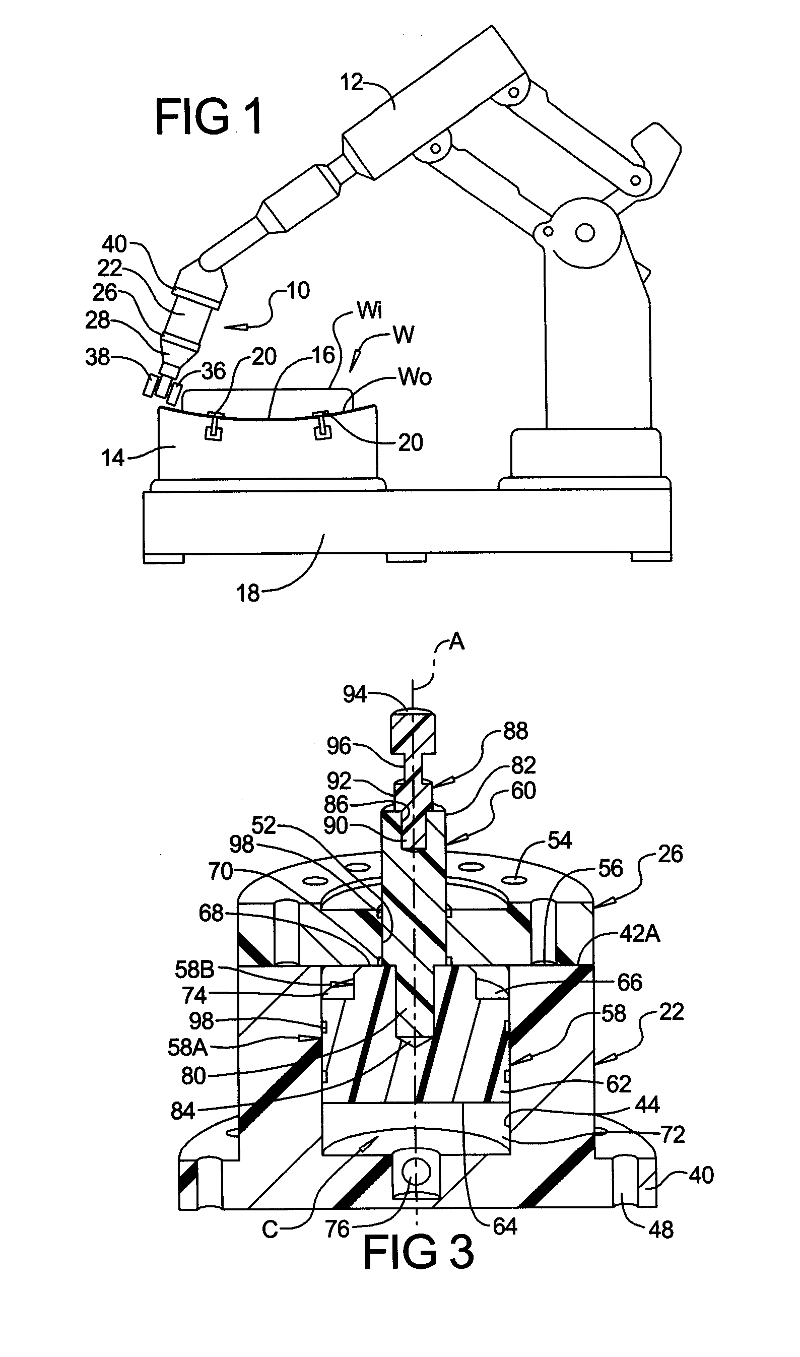 Vertical air compliant hemming head