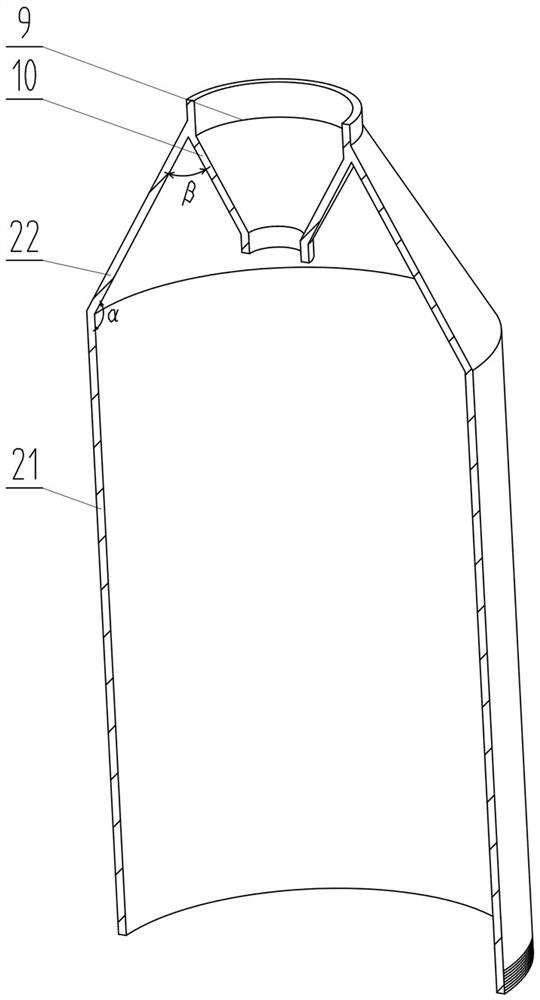 Wasp trapping device