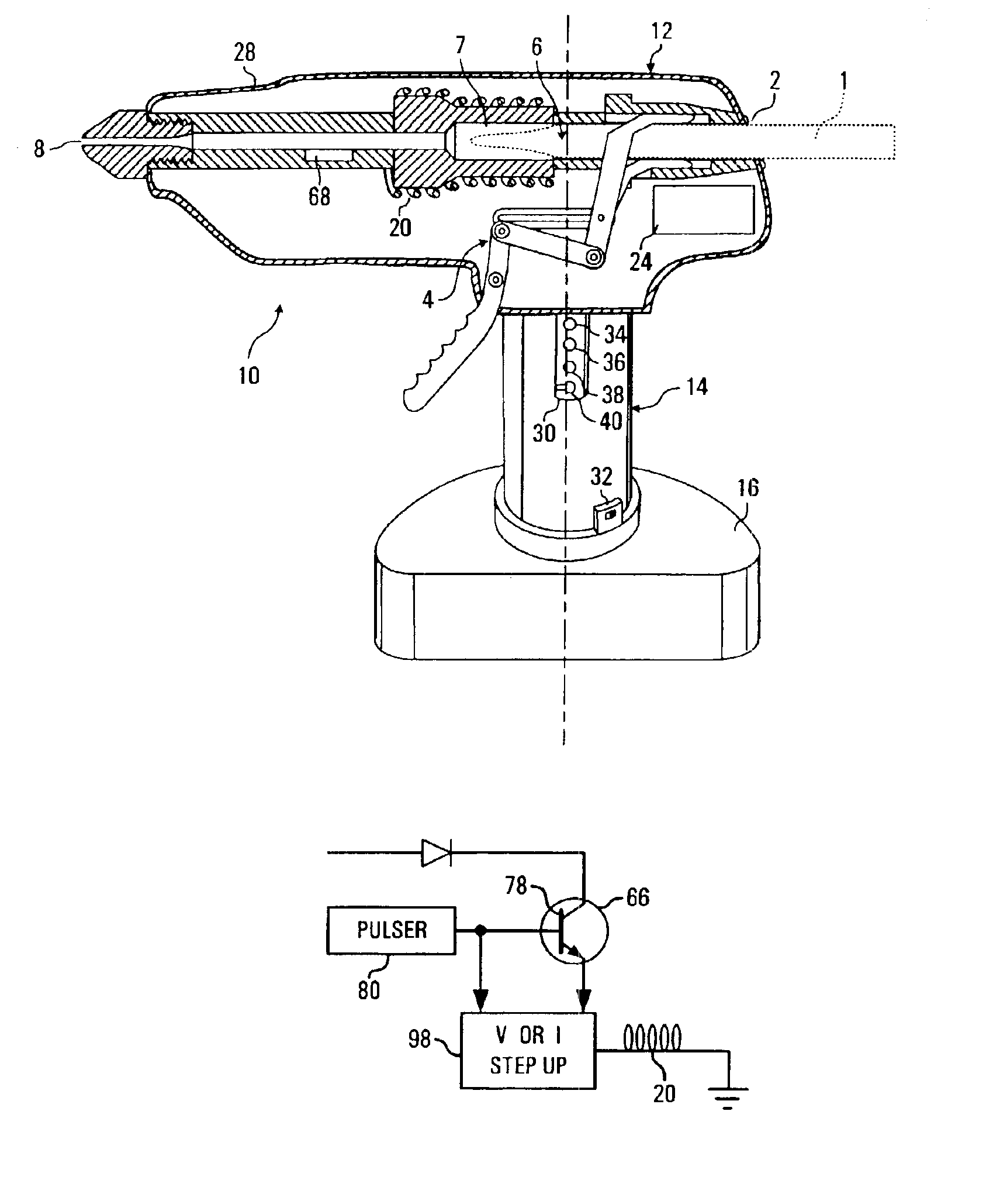 Appliance for dispensing melt adhesive with variable duty cycle and method of implementing