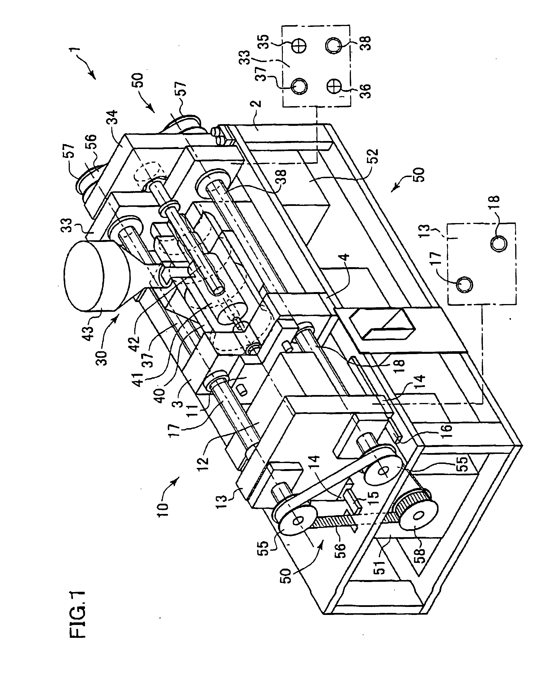 Motor-driven injection molding apparatus