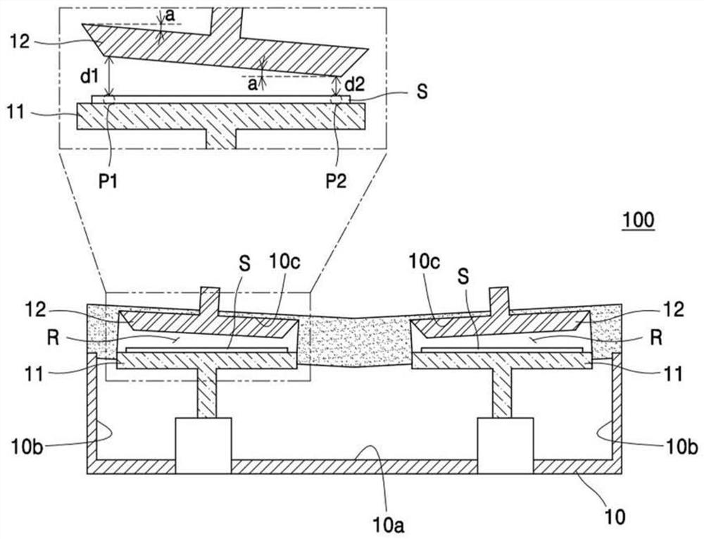 Substrate support assembly and substrate processing device including same