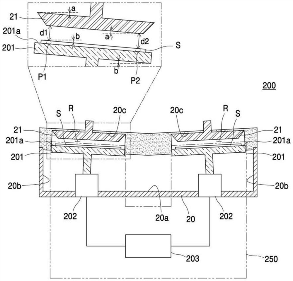 Substrate support assembly and substrate processing device including same