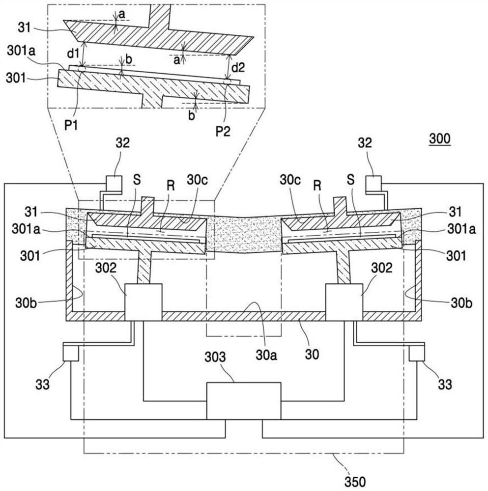 Substrate support assembly and substrate processing device including same