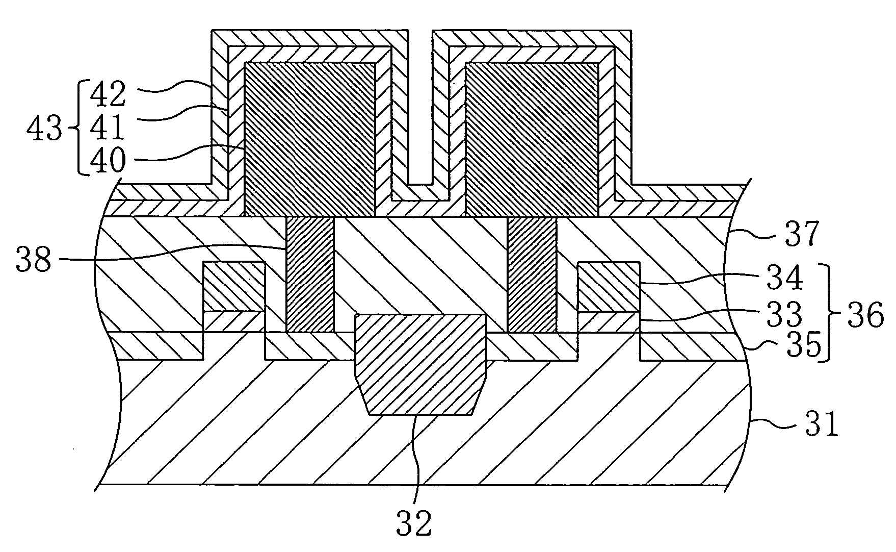 Insulating film, capacitive element and semiconductor storage device including the insulating film, and fabrication methods thereof