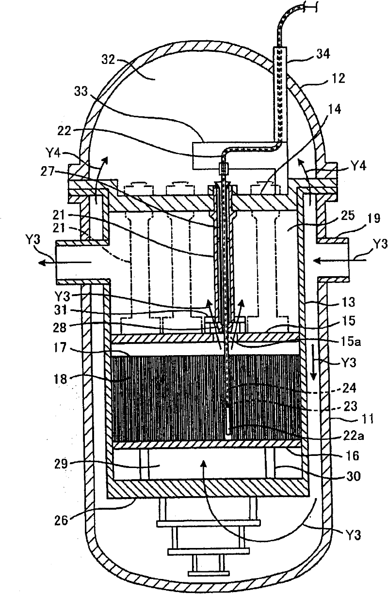 Structure for suppressing flow vibration of instrumentation guide tube